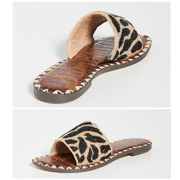 NEW Sam Edelman Gunner Beaded Slides - Picture 3 of 7